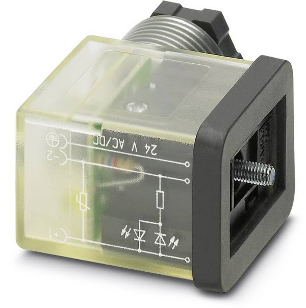 SACC-VB-3CON-M16/B-1L-SV 24V - Ventilstecker  SACC-VB-3CON-M16/B-1L-SV 24V Pole:3 1452204 Phoenix Contact Inhalt: 1 St.