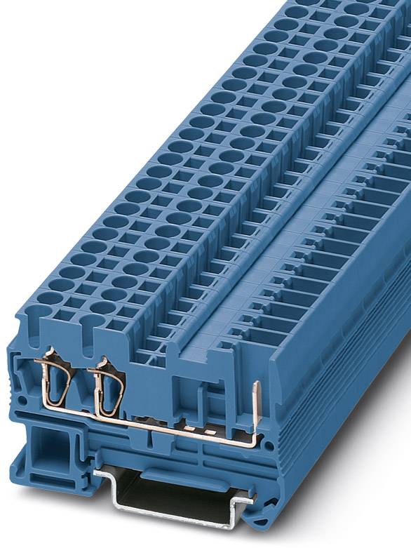 50 x Reihenklemme Durchgangsklemme Phoenix Contact UKN 2,5 BU Blau