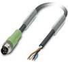 Phoenix Contact 1681800 Sensor-/Aktor-Steckverbinder, konfektioniert M8 Stecker, gerade 5.00 m Polzahl Sensoren: 4 1 St.