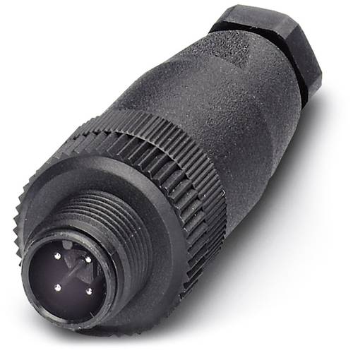 Thumbnail - Phoenix Contact 1681088 Sensor-/Aktor-Steckverbinder, unkonfektioniert M12 Stecker, gerade Polzahl Sensoren: 4 1 St.