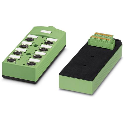 Thumbnail - Phoenix Contact SACB-8/16-L-C SCO OTB 1437232 Sensor/Aktorbox passiv M12-Verteiler mit Metallgewinde 1 St.