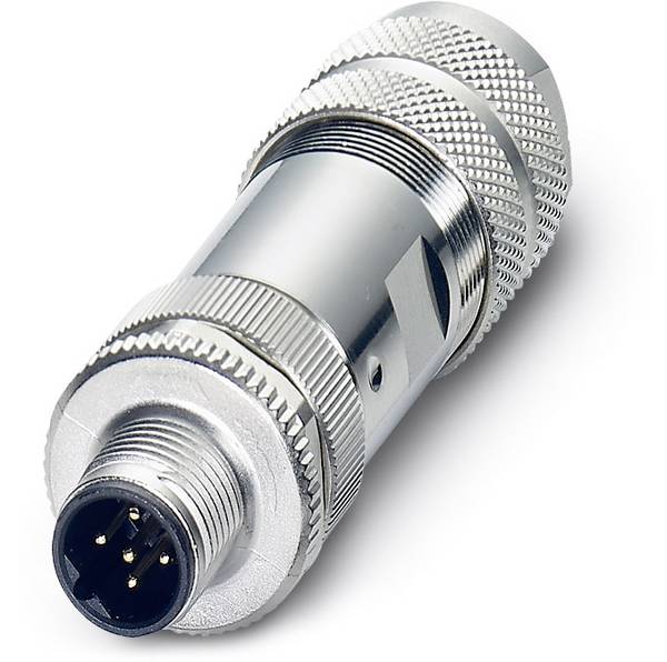 Phoenix Contact 1401096 Sensor-/Aktor-Datensteckverbinder M12 Stecker, gerade Polzahl Sensoren: 5 1 St.