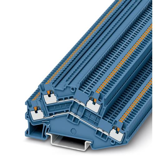 Phoenix Contact 3214660 Doppelstockklemme 3.5 mm Schnellanschluss Blau 50 St.