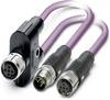Phoenix Contact 1436013 Sensor-/Aktor-Datensteckverbinder, konfektioniert M12 Adapter, Y-Form 30.00 cm Polzahl Sensoren: 5 1 St.