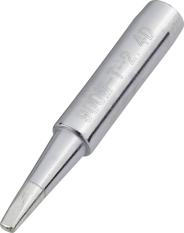 TOOLCRAFT  Lötspitze Meißelform Spitzen-Größe 2.4 mm Spitzen-Länge 17 mm Inhalt 1 St.