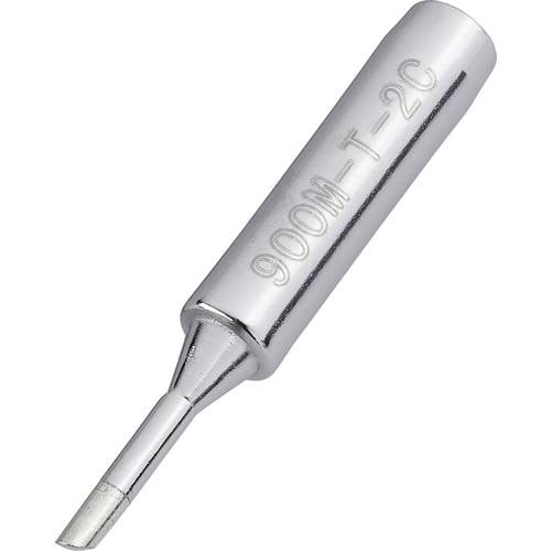 TOOLCRAFT TO-4941102 Lötspitze abgeschrägt 45° Spitzen-Größe 2 mm Spitzen-Länge 17 mm Inhalt 1 St.