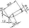 Ersa 102 CD LF 12 Lötspitze Meißelform, gerade Spitzen-Größe 1.2 mm Spitzen-Länge 30.5 mm Inhalt 1 St.