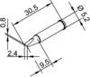 Ersa 102 CD LF 24 Lötspitze Meißelform, gerade Spitzen-Größe 2.4 mm Spitzen-Länge 30.5 mm Inhalt 1 St.