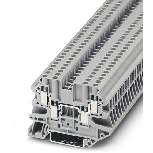 Phoenix Contact 3044542 Durchgangsreihenklemme 5.2 mm Schrauben Grau 50 St.