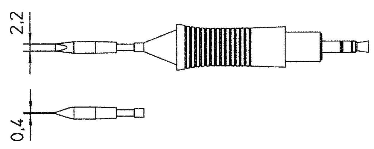 Weller RT2 L/ötspitze Punktform Spitzen-Gr/ö/ße 0.8mm Inhalt 1St.