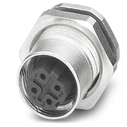 Thumbnail - Phoenix Contact 1551503 Sensor-/Aktor-Einbausteckverbinder M12 Buchse, Einbau Polzahl Sensoren: 4 20 St.