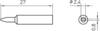 Weller XNT B Lötspitze Meißelform Spitzen-Größe 2.4 mm Spitzen-Länge 2.4 mm Inhalt 1 St.
