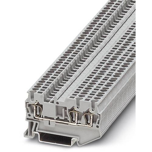 Phoenix Contact 3031128 Durchgangsreihenklemme 4.2 mm Zugfeder Grau 50 St.
