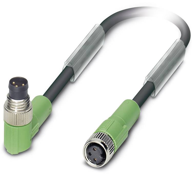 PHOENIX CONTACT Sensor-/Aktor-Kabel SAC-3P-M 8MR/0,3-PUR/M 8FS Inhalt: 1 St. (1682029)