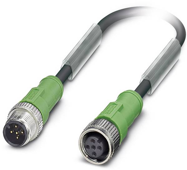 Phoenix Contact 1533615 Sensor-/Aktor-Steckverbinder, konfektioniert M12 Stecker, gerade, Buchse, gerade 5.00 m Polzahl Sensoren: 5 1 St. Piece