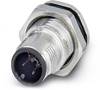 Phoenix Contact 1419768 Sensor-/Aktor-Einbausteckverbinder M12 Stecker, Einbau Polzahl Sensoren: 4 20 St.
