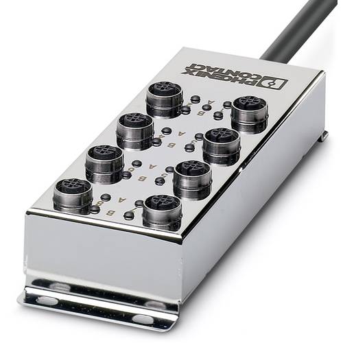 Phoenix Contact SACB-8/16-L-10,0PVC FB 1555554 Sensor/Aktorbox passiv M12-Verteiler mit Metallgewinde 1 St.
