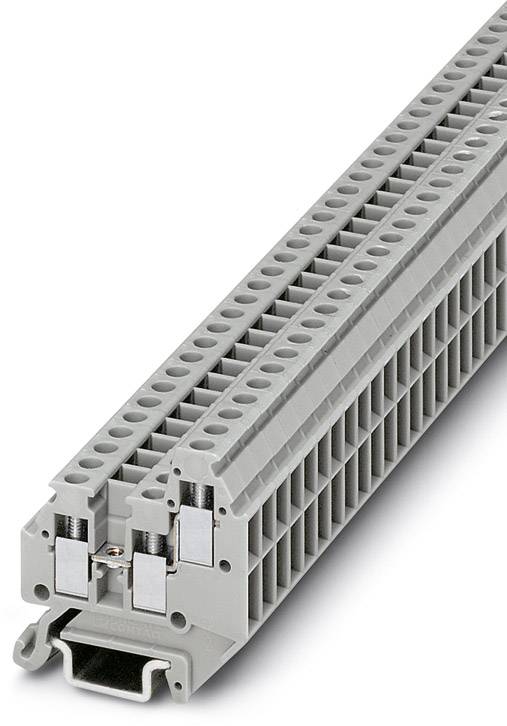 Phoenix Contact 3001682 Durchgangsreihenklemme 4.2 mm Schrauben Grau 50 St.