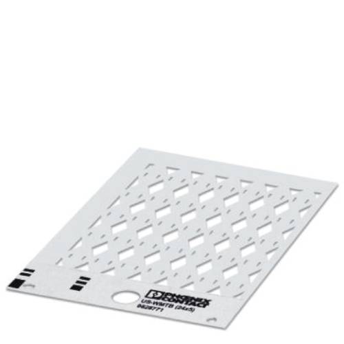 Phoenix Contact 0828771 US-WMTB (24X5) Einzeladerkennzeichner Montage-Art: einfädeln Beschriftungsfläche: 24 x 5.50 mm W...