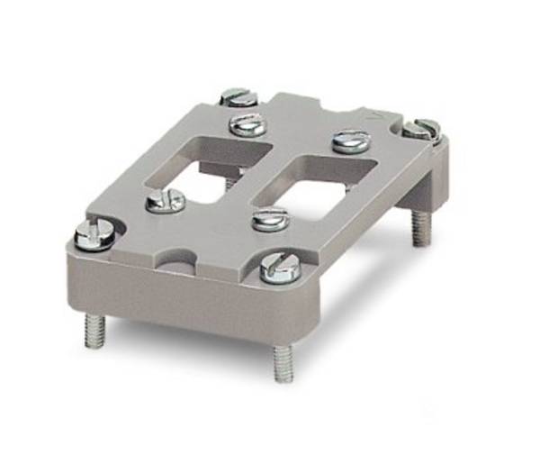 HC-B  6-ADP/2 DSUB  9 - Adapterplatte HC-B 6-ADP/2 DSUB 9 Phoenix Contact Inhalt: 2 St.