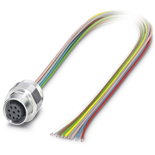Thumbnail - Phoenix Contact 1554665 Sensor-/Aktor-Einbausteckverbinder M12 Buchse, Einbau 0.50 m Polzahl Sensoren: 8 1 St.