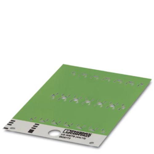 Phoenix Contact 0828960 US-WMTB (44X15) YE Einzeladerkennzeichner Montage-Art: einfädeln Beschriftungsfläche: 44 x 15 mm...