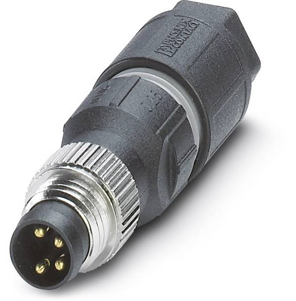 Phoenix Contact 1441037 Sensor-/Aktor-Steckverbinder, unkonfektioniert M8 Stecker, gerade Polzahl Sensoren: 4 1 St.