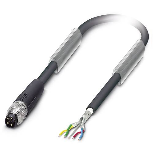 Phoenix Contact 1543265 Sensor-/Aktor-Datensteckverbinder, konfektioniert M8 Stecker, gerade 10.00 m Polzahl Sensoren: 4...