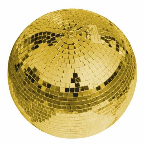 Eurolite 50120035 Discokugel mit goldener Oberfläche 30 cm