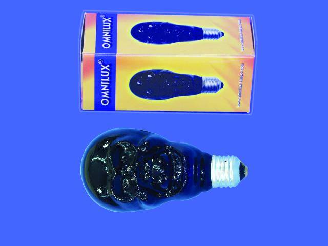 OMNILUX UV-Lampe E27 Omnilux UV Totenkopf 75 W