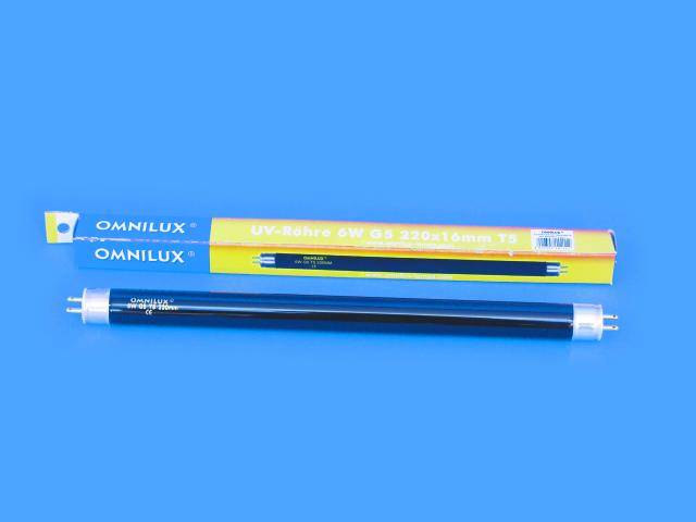 OMNILUX UV-Röhre T5 Omnilux 6 W