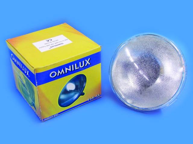 OMNILUX Halogen Lichteffekt Leuchtmittel Omnilux NSP 230 V GX16d 300 W Weiß dimmbar