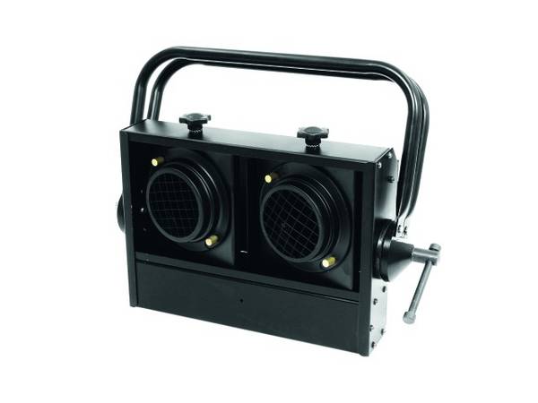 Eurolite Audience Blinder 2 x PAR-36 schwarz Halogen-Blinder