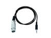 Eurolite DMX-Adapter OUT DMX Adapter [1x Klinkenstecker 3.5 mm - 1x XLR-Buchse] 1.00 m