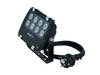 Eurolite LED IP-FL-8 3000 K 30° LED-PAR-Scheinwerfer Anzahl LEDs (Details): 8 x 1 W Schwarz