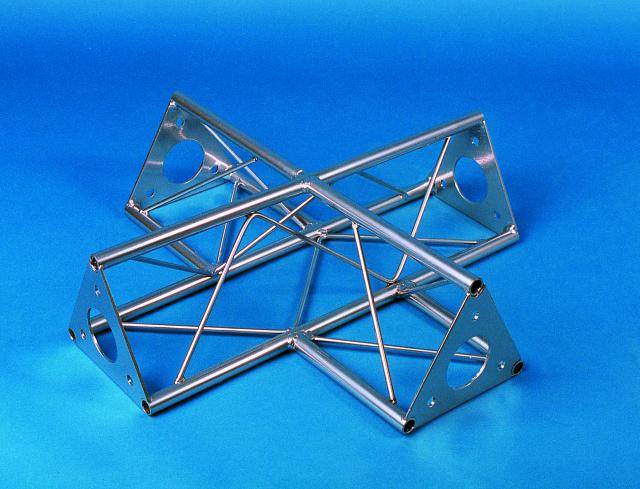 Alutruss DECOTRUSS SAC 41 3-Punkt Traverse Kreuzstück 90 °