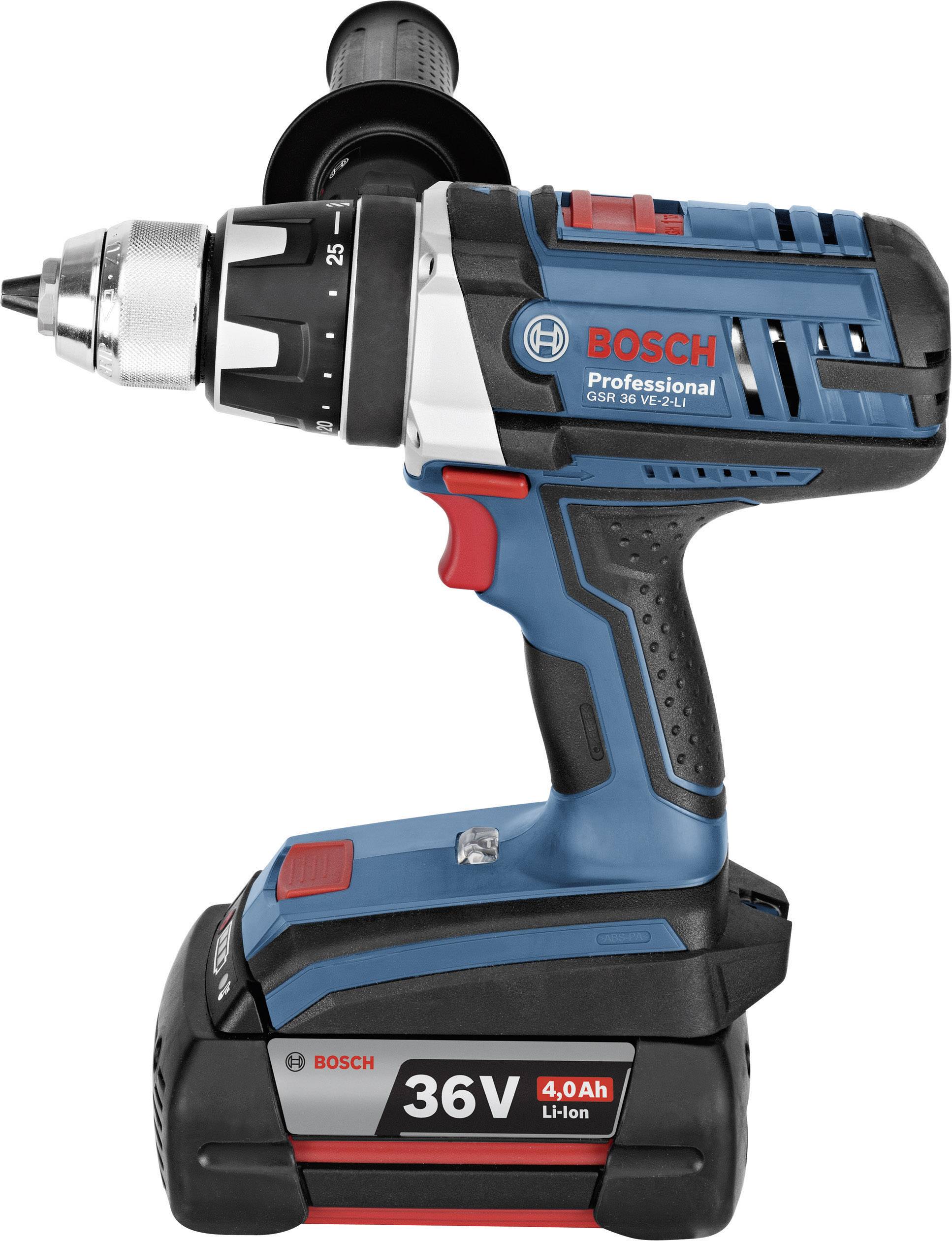 Bosch Professional GSR 36 VE-2-LI 06019C0100 Akku-Bohrschrauber 36 V 4 ...