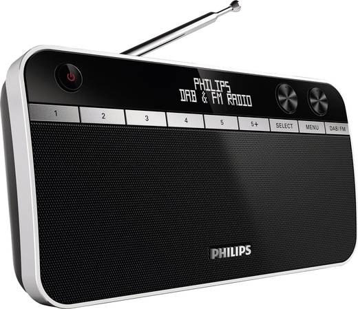 DAB+ Kofferradio Philips AE5250 DAB+, UKW Schwarz kaufen