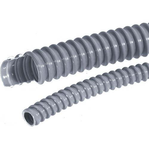 Thumbnail - LAPP 61747380 SILVYN® EL 16X20.7 mm Wellrohr Silber-Grau (RAL 7001) 16 mm Meterware