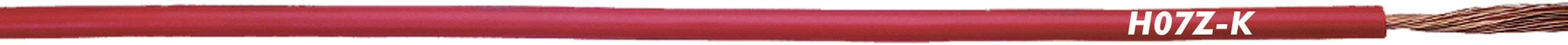 LAPP KABEL Litze H07Z-K 1 x 1.50 mm² Rot LappKabel 4726041 Meterware