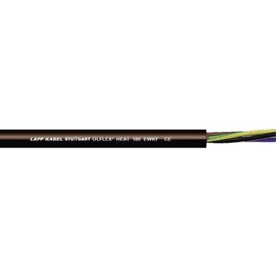 LAPP ÖLFLEX® HEAT 180 EWKF Hochtemperaturleitung 4 G 0.75 mm² Schwarz 465023-100 100 m