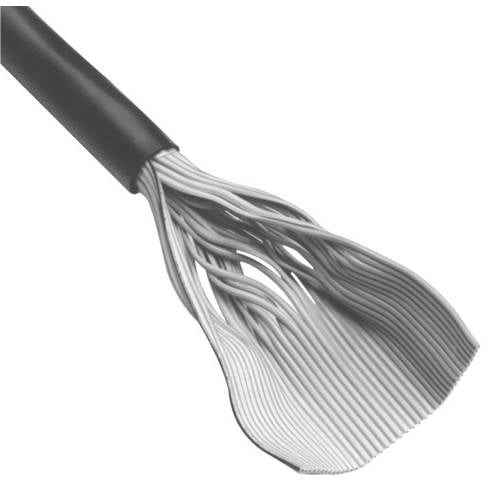 Thumbnail - 3M 3759/37 100 SF Flachbandkabel Rastermaß: 1.27 mm 37 x 0.08 mm² Schwarz Meterware