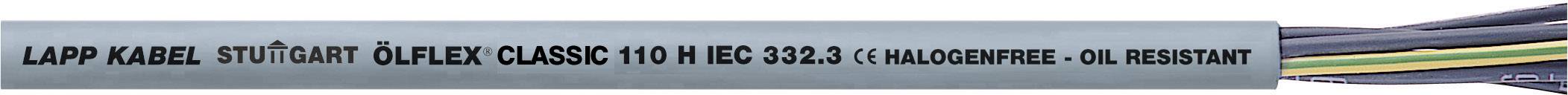 LAPP ÖLFLEX® CLASSIC 110 H Steuerleitung 3 G 1 mm² Grau 10019961/100 100 m