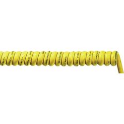 Špirálový kábel 71220135 ÖLFLEX® SPIRAL 540 P 5 G 1 mm², 300 mm / 1000 mm, žltá