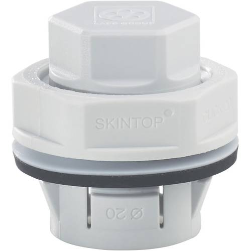 LAPP 52109015 SKINTOP® CLICK BLK M25 LGY Verschlussschraube M25 Polyamid Lichtgrau (RAL 7035) 1 St.