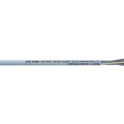 Riadiaci kábel LAPP ÖLFLEX® CLASSIC 130 H 1123047-1, 12 G 0.75 mm², Vonkajší Ø 9.90 mm, 500 V, metrový tovar, striebornosivá