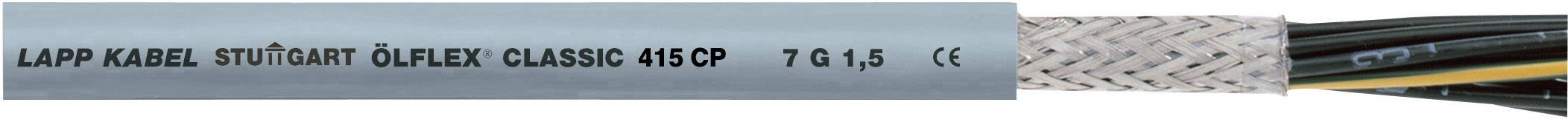 LAPP ÖLFLEX 415 CP Steuerleitung 3 G 0.75 mm² Grau 1314018-100 100 m