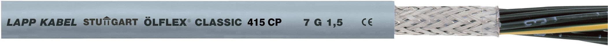 LAPP ÖLFLEX® 415 CP Steuerleitung 4 x 0.75 mm² Grau 1314021/100 100 m
