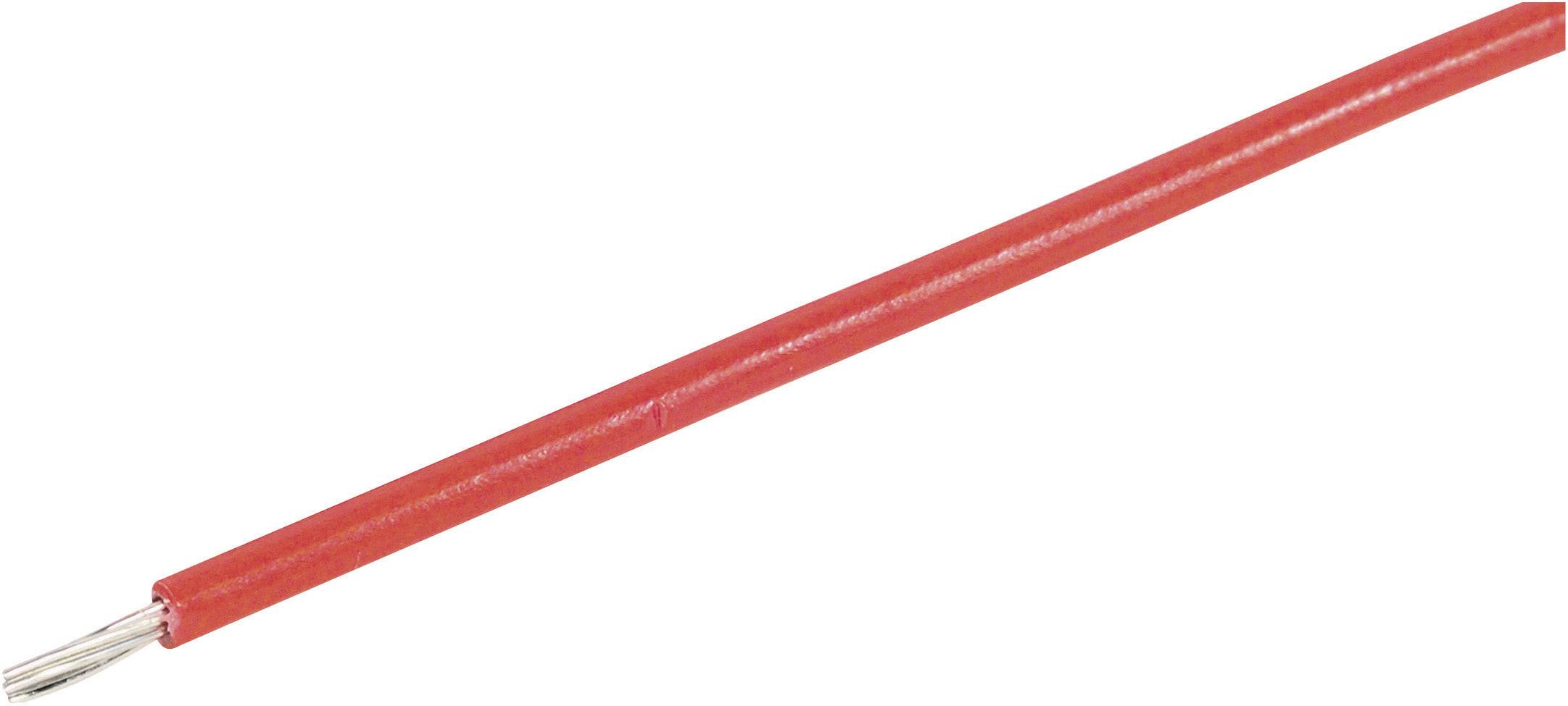 BKL Litze LiH 1 x 0.09 mm² Rot BKL Electronic 1501068 Meterware