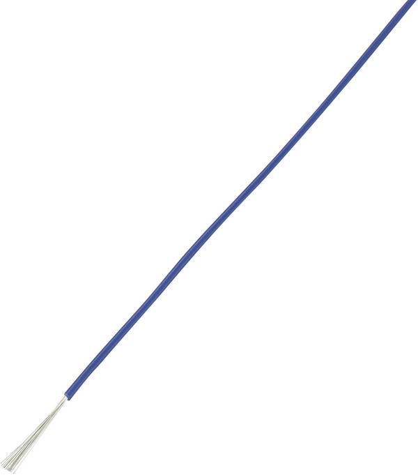 TRU COMPONENTS 1571381 Litze LiY 1 x 0.14 mm² Blau 25 m